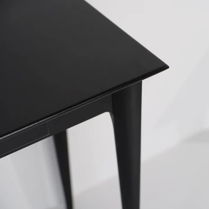 Pamono Italian Nightstands in Black Shellac Lacquer with Brass Pulls, 1950s, Set of 2 Sale