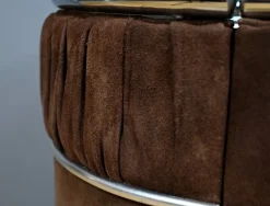 Pamono Italian Nubuck Dressing Table, 1970s Best