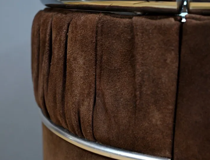 Pamono Italian Nubuck Dressing Table, 1970s Best