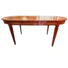 Pamono Italian Oval Inlaid Table, 1950s