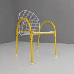 Pamono Italian Postmodern Metal Wire Mesh Garden Set from EMU, 1980s, Set of 5 Best