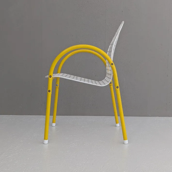 Pamono Italian Postmodern Metal Wire Mesh Garden Set from EMU, 1980s, Set of 5 Best