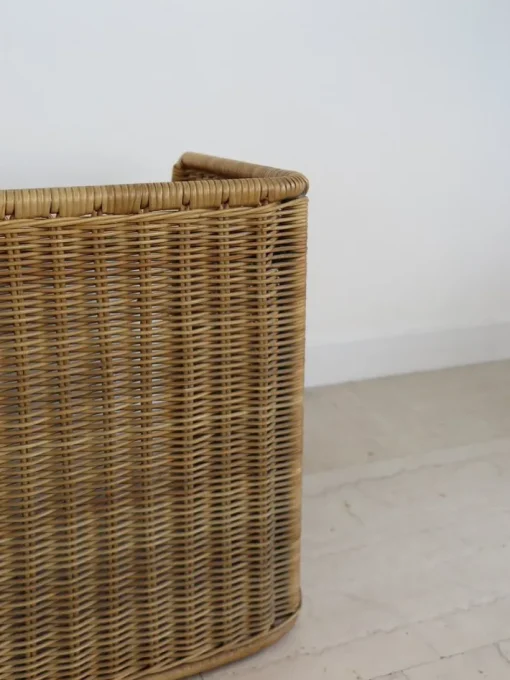 Pamono Italian Rattan Bedside Tables, 1950s, Set of 2 Best