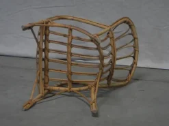 Pamono Italian Rattan Children's Chair, 1970s Hot