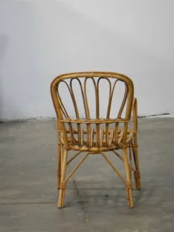 Pamono Italian Rattan Children's Chair, 1970s Hot