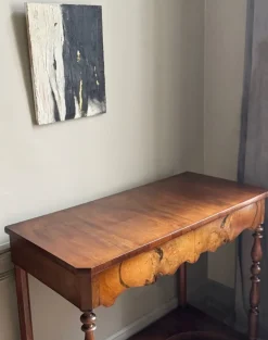 Pamono Italian Rustic Scalloped Console Table Best