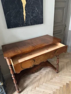 Pamono Italian Rustic Scalloped Console Table Best