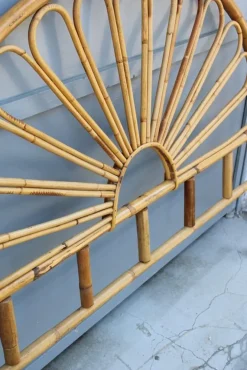 Pamono Italian Solid Bamboo Headboard, 1950s Hot