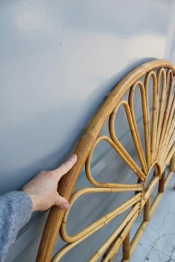 Pamono Italian Solid Bamboo Headboard, 1950s Hot