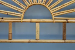 Pamono Italian Solid Bamboo Headboard, 1950s Hot