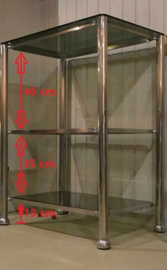 Pamono Italian Space Age Trolley by Allegri for Allegri Parma, 1960s Best
