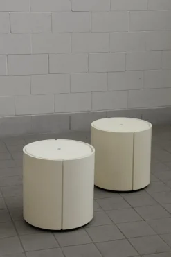 Pamono Italian Storage Bedside Tables, 1980s, Set of 2 Discount