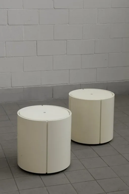 Pamono Italian Storage Bedside Tables, 1980s, Set of 2 Discount