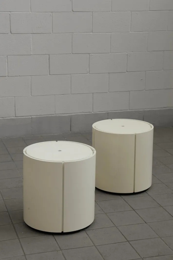 Pamono Italian Storage Bedside Tables, 1980s, Set of 2 Discount