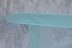 Pamono Italian Table in Crystal from Fontana Arte Discount