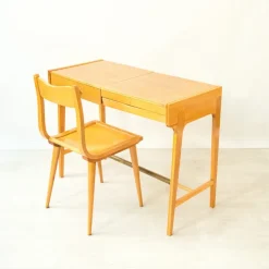 Pamono Italian Toesletta Pei Dressing Table and Chair by Gio Ponti for S.P. & C., 1960s, Set of 2 Outlet