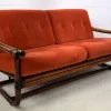 Pamono Italian Two-Seater Bamboo Lounge Sofa, 1960s Discount