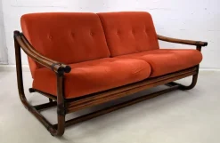 Pamono Italian Two-Seater Bamboo Lounge Sofa, 1960s Discount