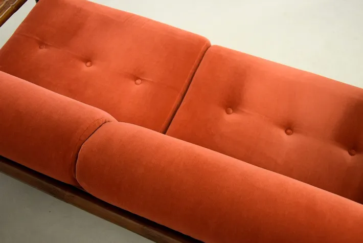 Pamono Italian Two-Seater Bamboo Lounge Sofa, 1960s Discount