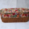 Pamono Italian Upholstered Wooden Bench Clearance
