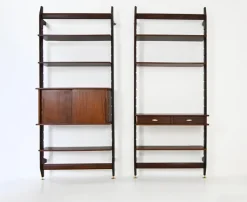 Pamono Italian Wall Units, 1960s, Set of 2 Best