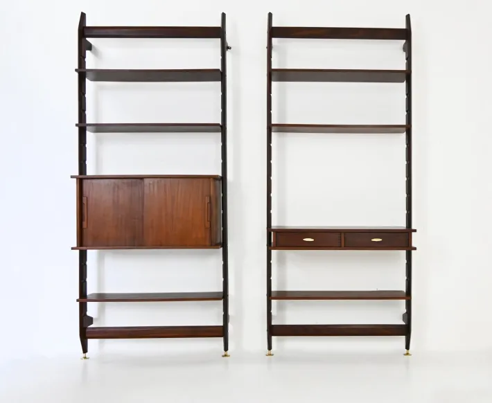 Pamono Italian Wall Units, 1960s, Set of 2 Best