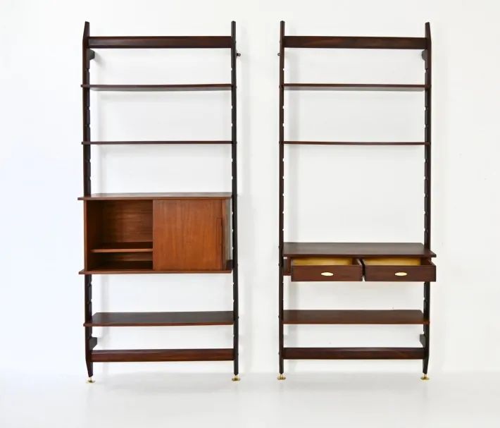 Pamono Italian Wall Units, 1960s, Set of 2 Best