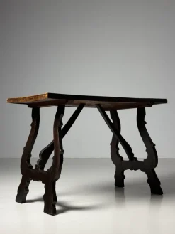 Pamono Italian Walnut Console, 18th Century Sale
