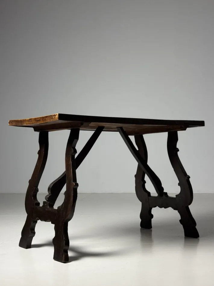 Pamono Italian Walnut Console, 18th Century Sale