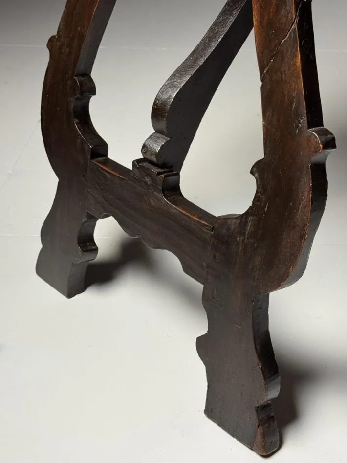 Pamono Italian Walnut Console, 18th Century Sale