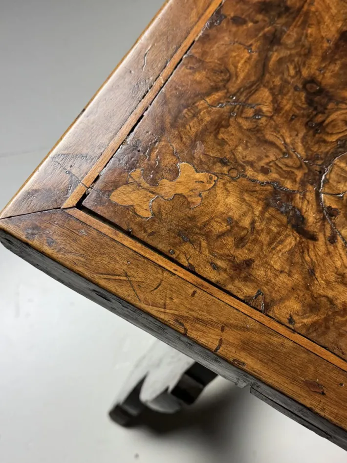 Pamono Italian Walnut Console, 18th Century Sale