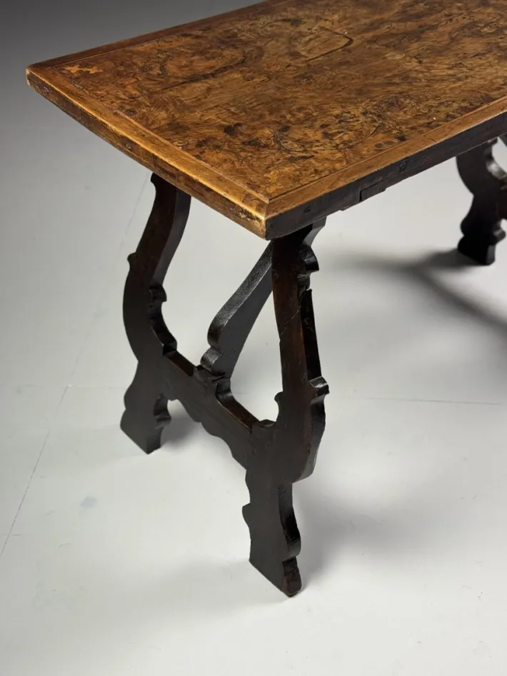 Pamono Italian Walnut Console, 18th Century Sale