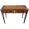 Pamono Italian Walnut Marquetry Desk, 1980s Hot