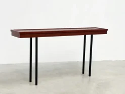 Pamono Italian Wood and Metal Console Table Discount