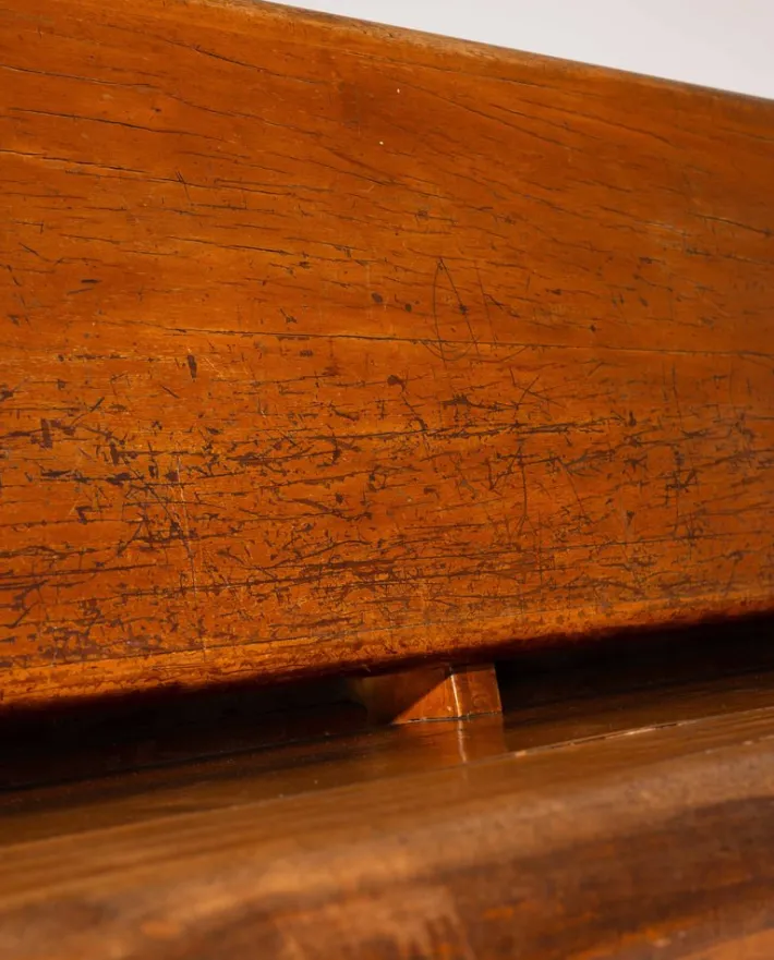 Pamono Italian Wood Bench, 1940s Sale