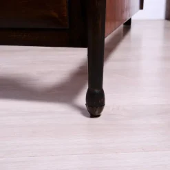 Pamono Italian Wooden Double Bed from Brembilla, Bergamo, 1950s-1960s Clearance