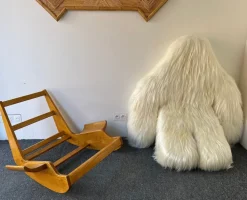 Pamono Italian Yeti Rocking Chair by Mario Scheichenbauer for Elam, 1970s Sale