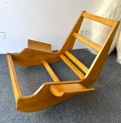 Pamono Italian Yeti Rocking Chair by Mario Scheichenbauer for Elam, 1970s Sale