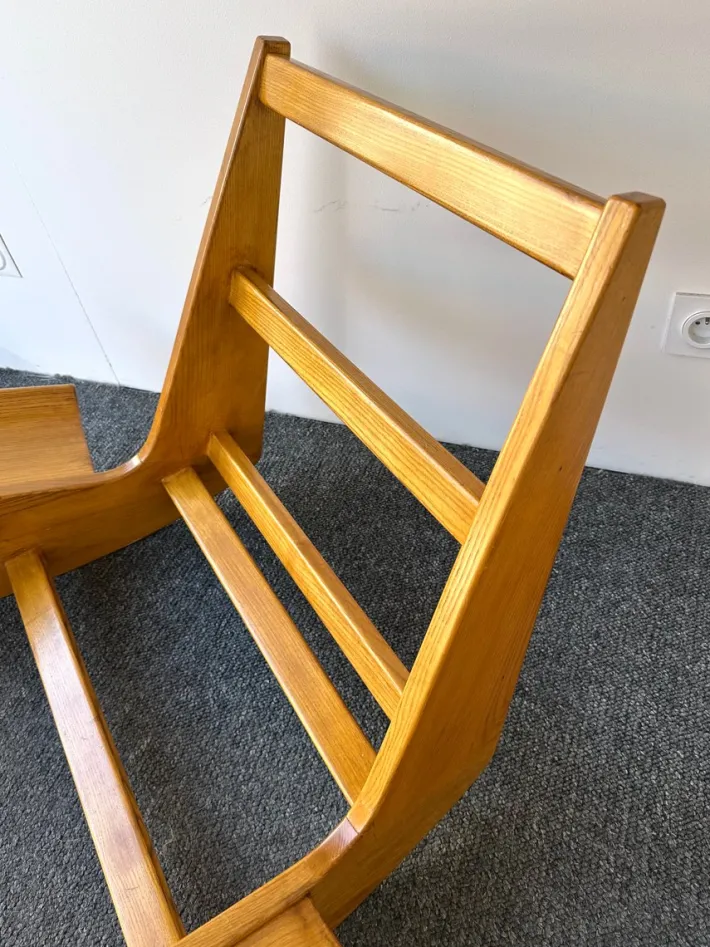 Pamono Italian Yeti Rocking Chair by Mario Scheichenbauer for Elam, 1970s Sale