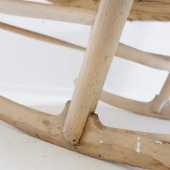 Pamono J16 Rocking Chair by Hans Wegners for Kvist Mobler A/S, Denmark, 1970 Outlet