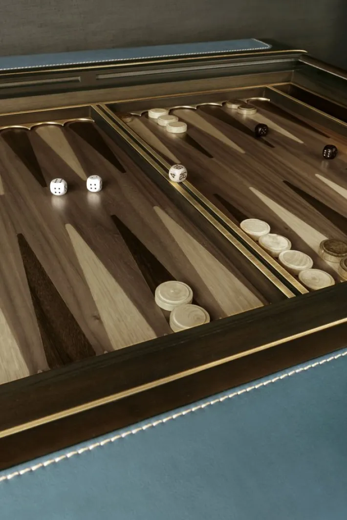 Pamono Jacoby Backgammon Table by Wood Tailors Club Online