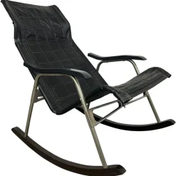 Pamono Japanese Folding Rocking Chair by Nii Takeshi, 1960s Discount