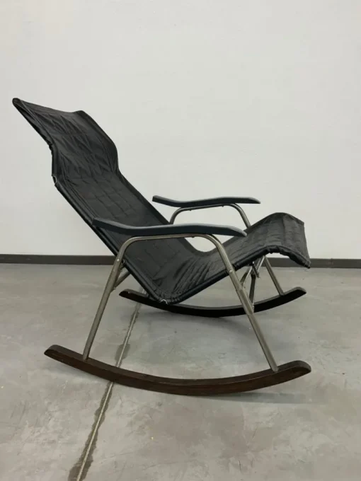 Pamono Japanese Folding Rocking Chair by Nii Takeshi, 1960s Discount