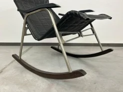 Pamono Japanese Folding Rocking Chair by Nii Takeshi, 1960s Discount