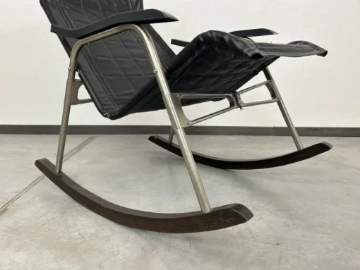 Pamono Japanese Folding Rocking Chair by Nii Takeshi, 1960s Discount