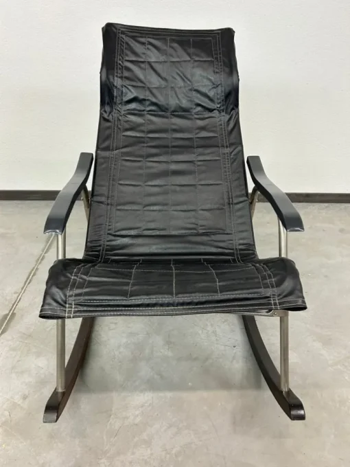 Pamono Japanese Folding Rocking Chair by Nii Takeshi, 1960s Discount