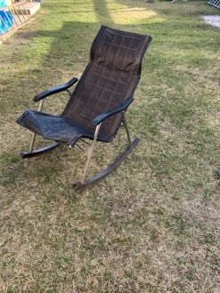 Pamono Japanese Rocking Chair by Takeshi Nii, 1950s New