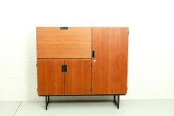 Pamono Japanese Series CU01 Highboard by Cees Braakman for Pastoe, 1960s Hot