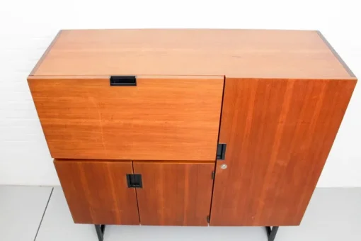 Pamono Japanese Series CU01 Highboard by Cees Braakman for Pastoe, 1960s Hot