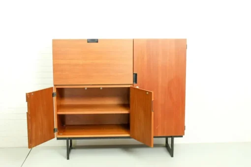 Pamono Japanese Series CU01 Highboard by Cees Braakman for Pastoe, 1960s Hot